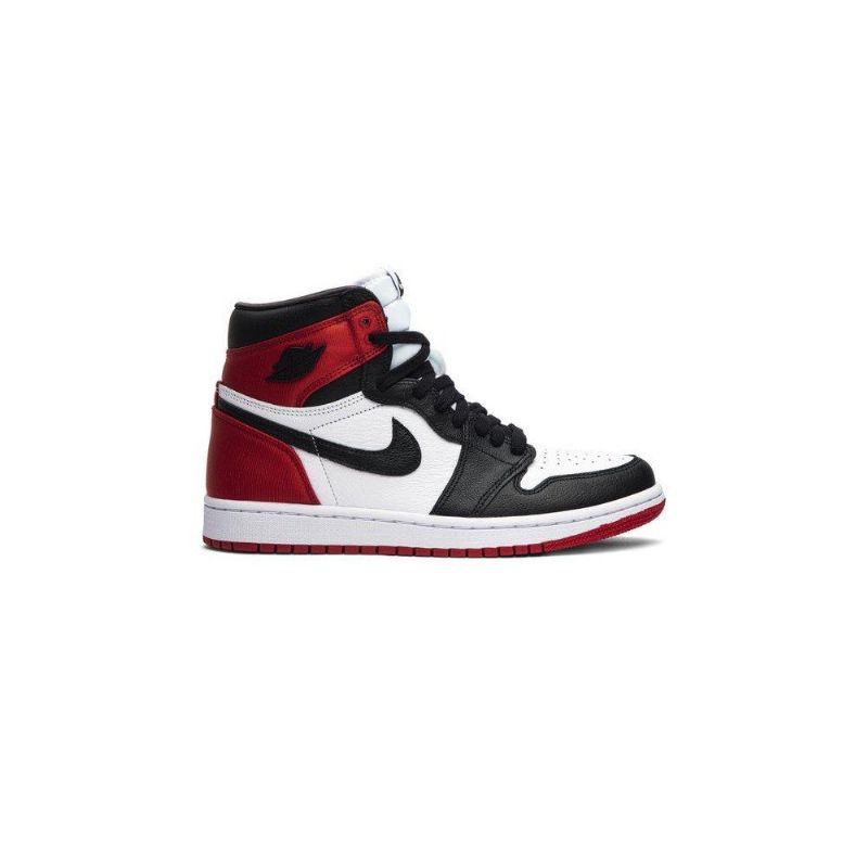 Γυναικεία Παπούτσια Air Jordan 1 Retro Ψηλά Μαύρα Λευκά Κόκκινα