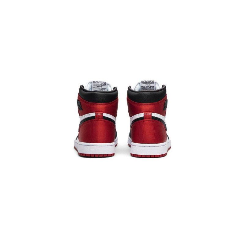 Γυναικεία Παπούτσια Air Jordan 1 Retro Ψηλά Μαύρα Λευκά Κόκκινα