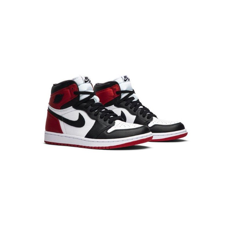 Γυναικεία Παπούτσια Air Jordan 1 Retro Ψηλά Μαύρα Λευκά Κόκκινα