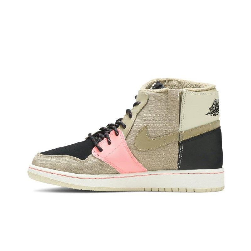 Γυναικεία Παπούτσια Air Jordan 1 Retro Rebel Xx Olive Πράσινος Μαύρος Ροζ