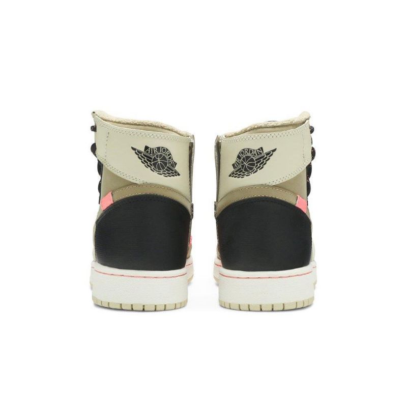 Γυναικεία Παπούτσια Air Jordan 1 Retro Rebel Xx Olive Πράσινος Μαύρος Ροζ