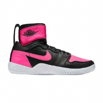 Γυναικεία Παπούτσια Air Jordan 1 Serena Williams Flare Aj1 Μαύρος Ροζ