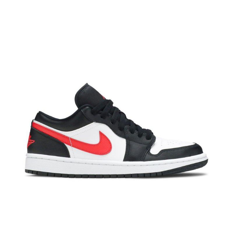 Γυναικεία Παπούτσια Air Jordan 1 Χαμηλά Μαύρα Λευκά Κόκκινα