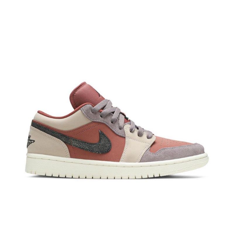 Γυναικεία Παπούτσια Air Jordan 1 Χαμηλό Καφέ Μαύρο Μπεζ Γκρι