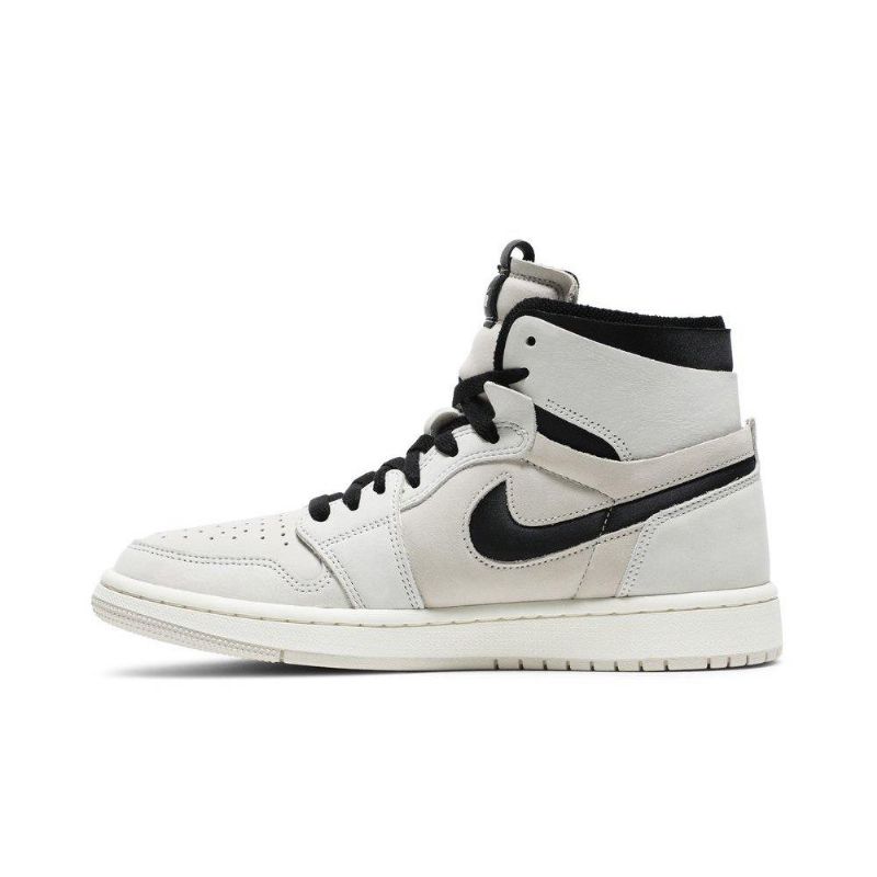 Γυναικεία Παπούτσια Air Jordan 1 Zoom Λευκά Μαύρα
