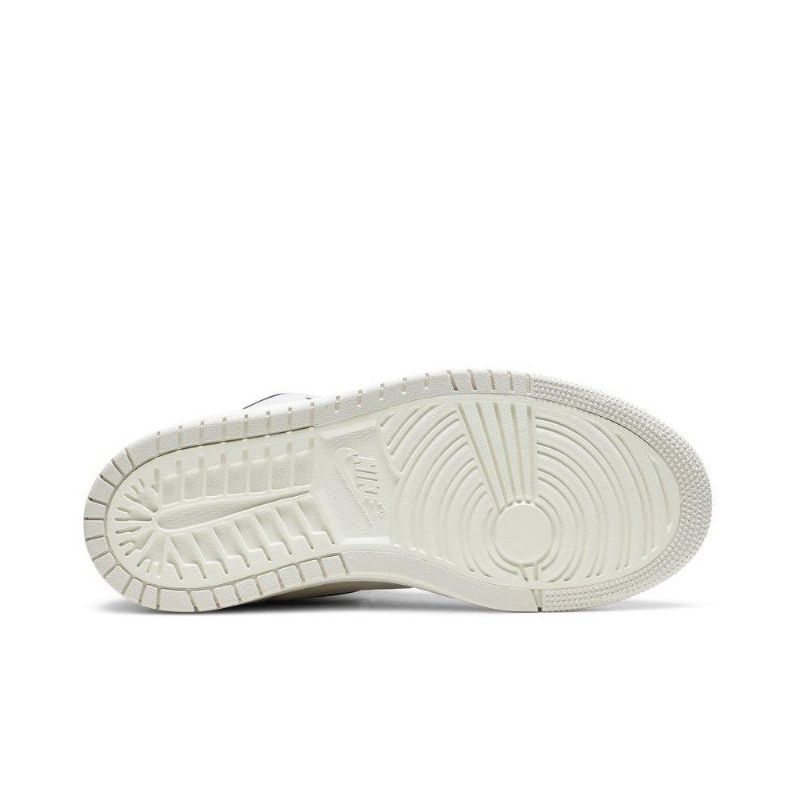 Γυναικεία Παπούτσια Air Jordan 1 Zoom Λευκά Μαύρα