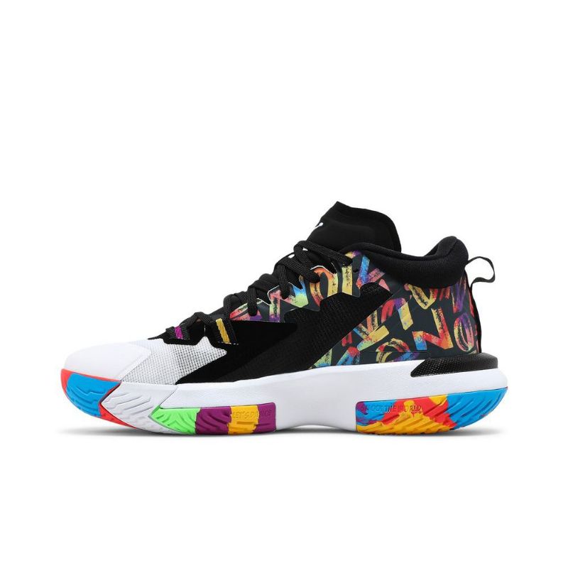 Ανδρικά Παπούτσια Air Jordan Zion 1 Μαύρα Λευκά Πολύχρωμα