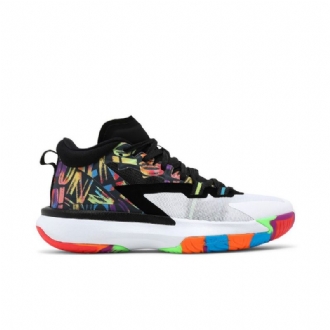 Ανδρικά Παπούτσια Air Jordan Zion 1 Μαύρα Λευκά Πολύχρωμα