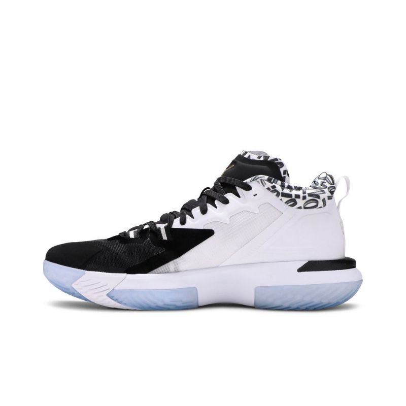 Ανδρικά Παπούτσια Air Jordan Zion 1 Μαύρος Άσπρο Χρυσός