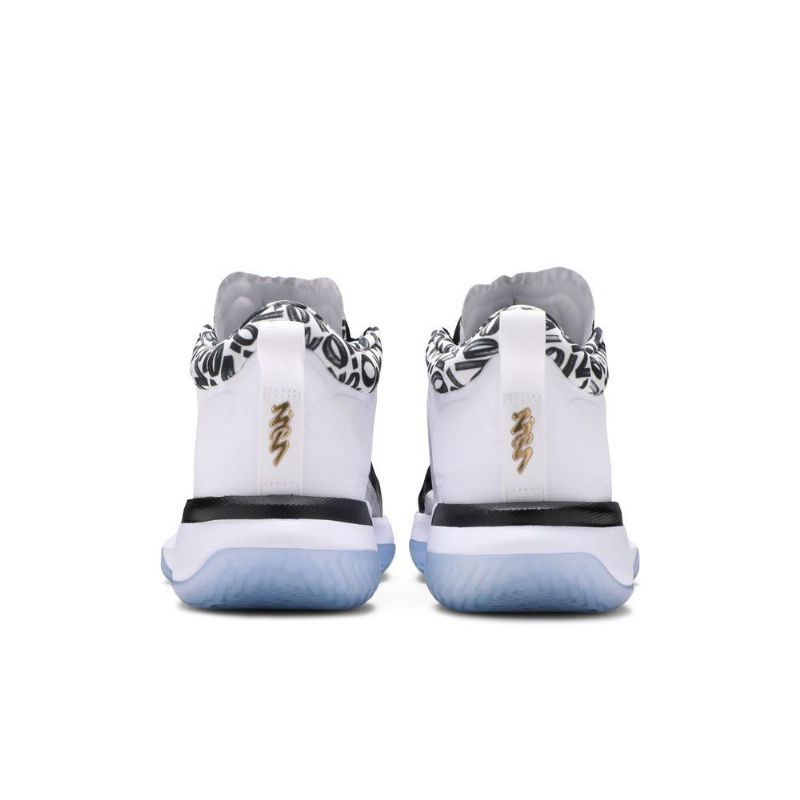 Ανδρικά Παπούτσια Air Jordan Zion 1 Μαύρος Άσπρο Χρυσός