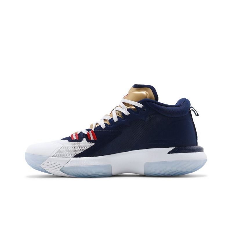 Ανδρικά Παπούτσια Air Jordan Zion 1 Μπλε Άσπρο Χρυσός