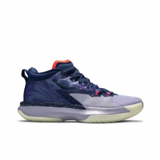 Ανδρικά Παπούτσια Air Jordan Zion 1 Μπλε Μωβ Κόκκινος Γκρί