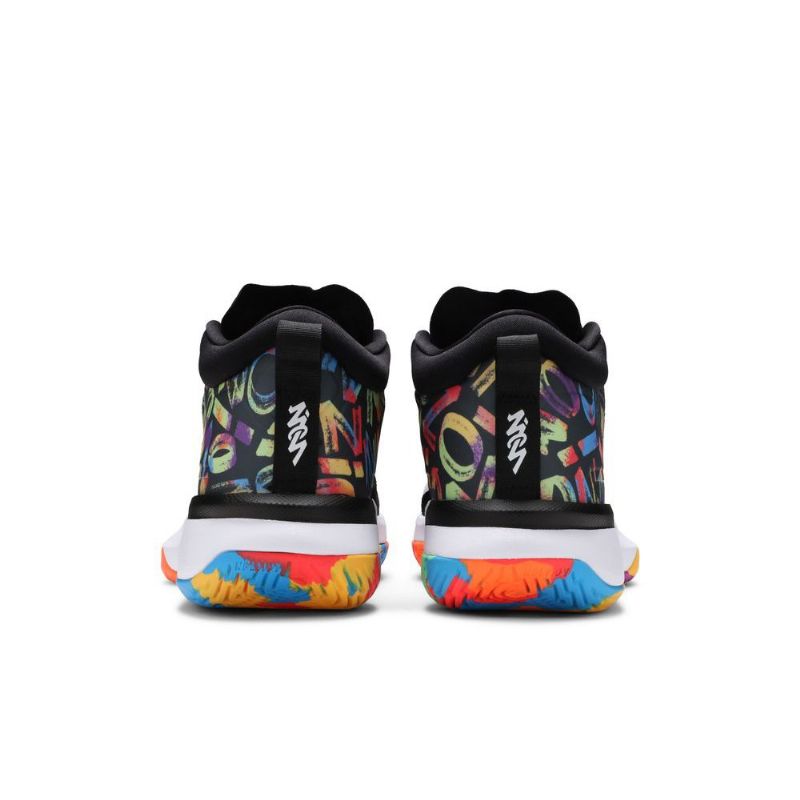 Ανδρικά Παπούτσια Air Jordan Zion 1 Pf Μαύρα Λευκά Πολύχρωμα