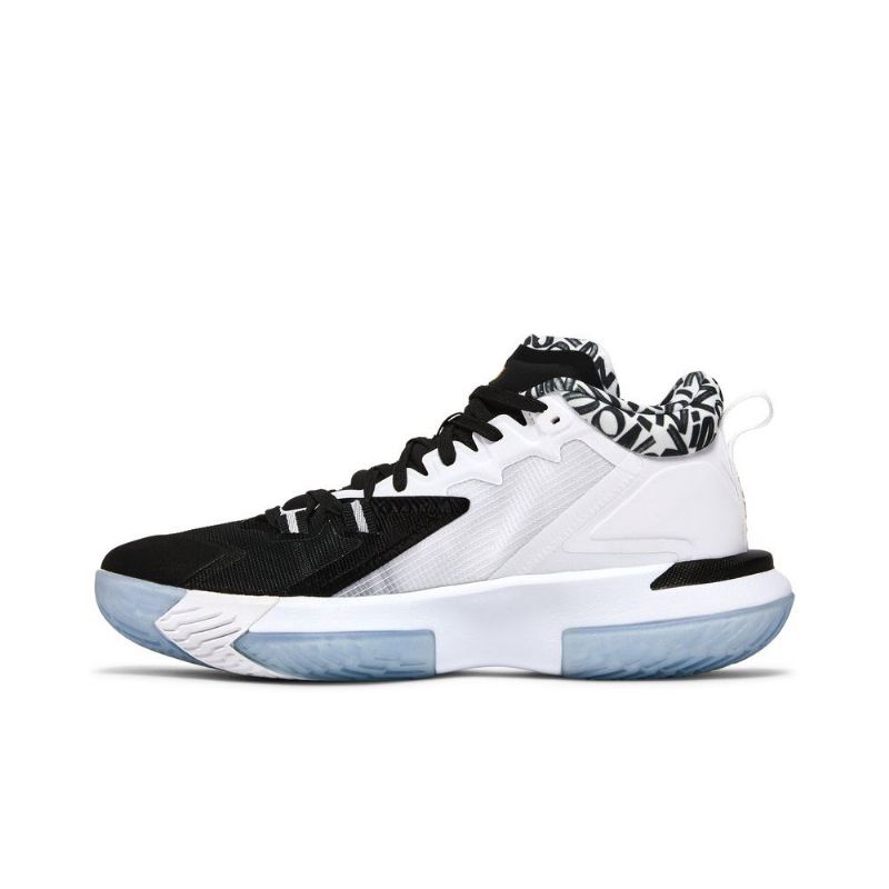 Ανδρικά Παπούτσια Air Jordan Zion 1 Pf Μαύρος Άσπρο Χρυσός
