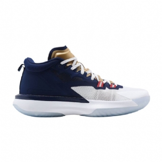 Ανδρικά Παπούτσια Air Jordan Zion 1 Pf Μπλε Άσπρο Χρυσός