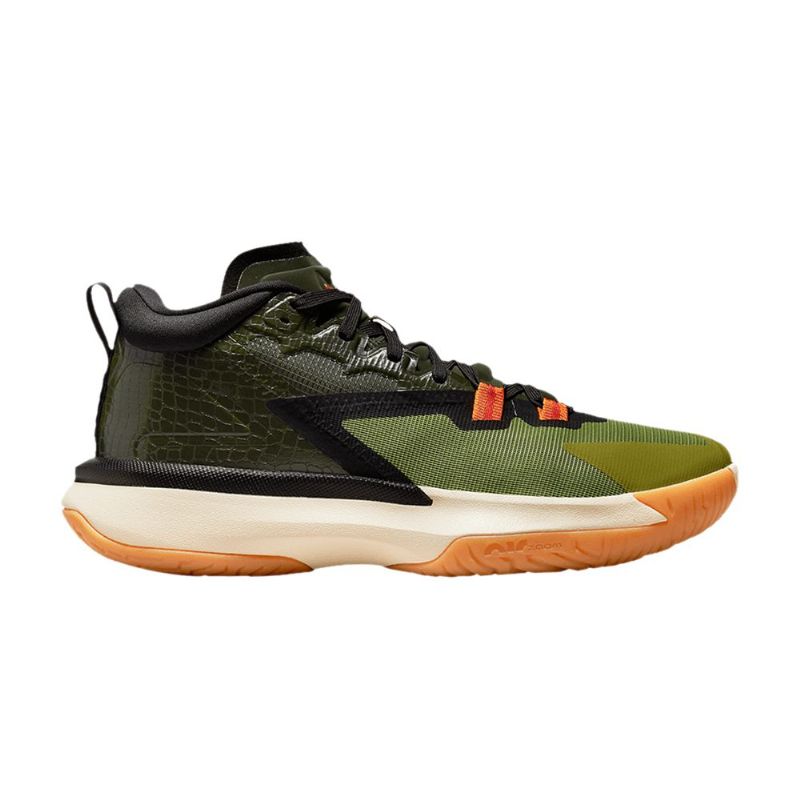 Ανδρικά Παπούτσια Air Jordan Zion 1 Pf Πράσινος Olive Μαύρος