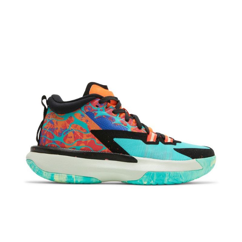 Ανδρικά Παπούτσια Air Jordan Zion 1 Πράσινο Πορτοκαλί Μαύρο Μπλε