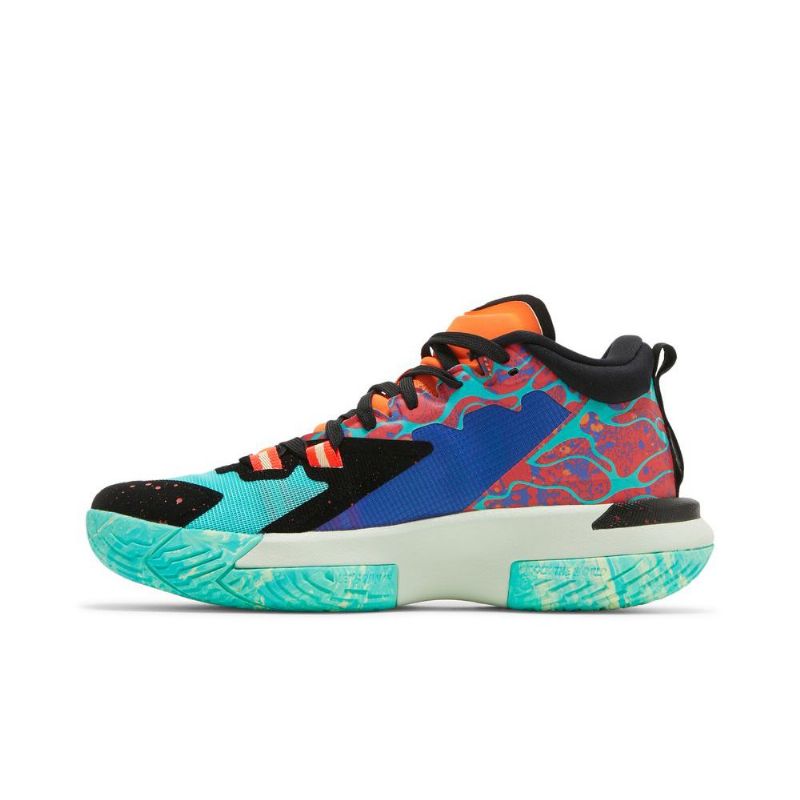 Ανδρικά Παπούτσια Air Jordan Zion 1 Πράσινο Πορτοκαλί Μαύρο Μπλε