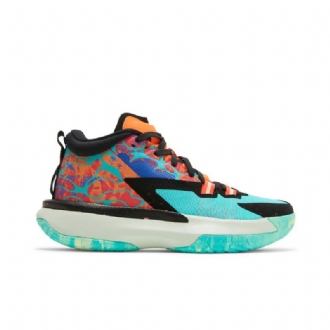 Ανδρικά Παπούτσια Air Jordan Zion 1 Πράσινο Πορτοκαλί Μαύρο Μπλε
