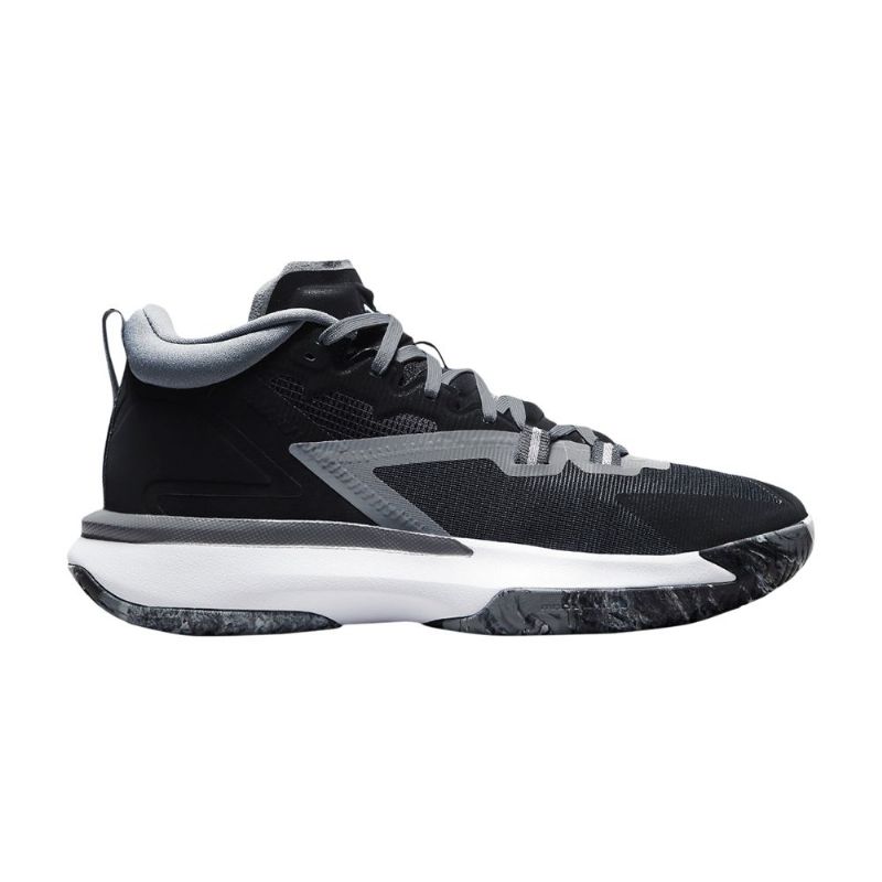 Ανδρικά Παπούτσια Air Jordan Zion 1 Tb Μαύρα Γκρι Λευκά