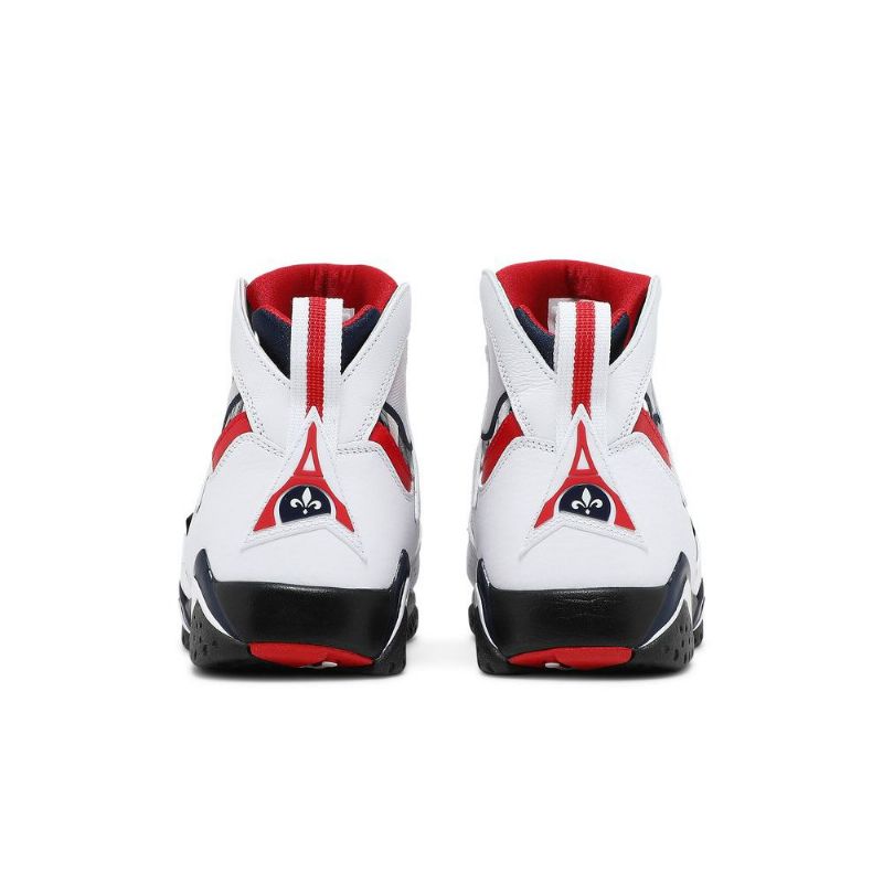 Ανδρικά Παπούτσια Air Jordan 7 Paris Saint-germain Retro Άσπρο Σκούρο Μπλε Κόκκινος