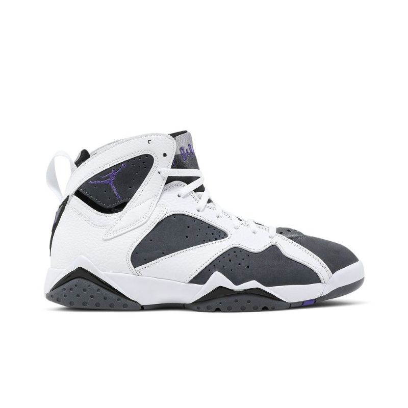 Ανδρικά Παπούτσια Air Jordan 7 Retro Άσπρο Γκρί Μωβ