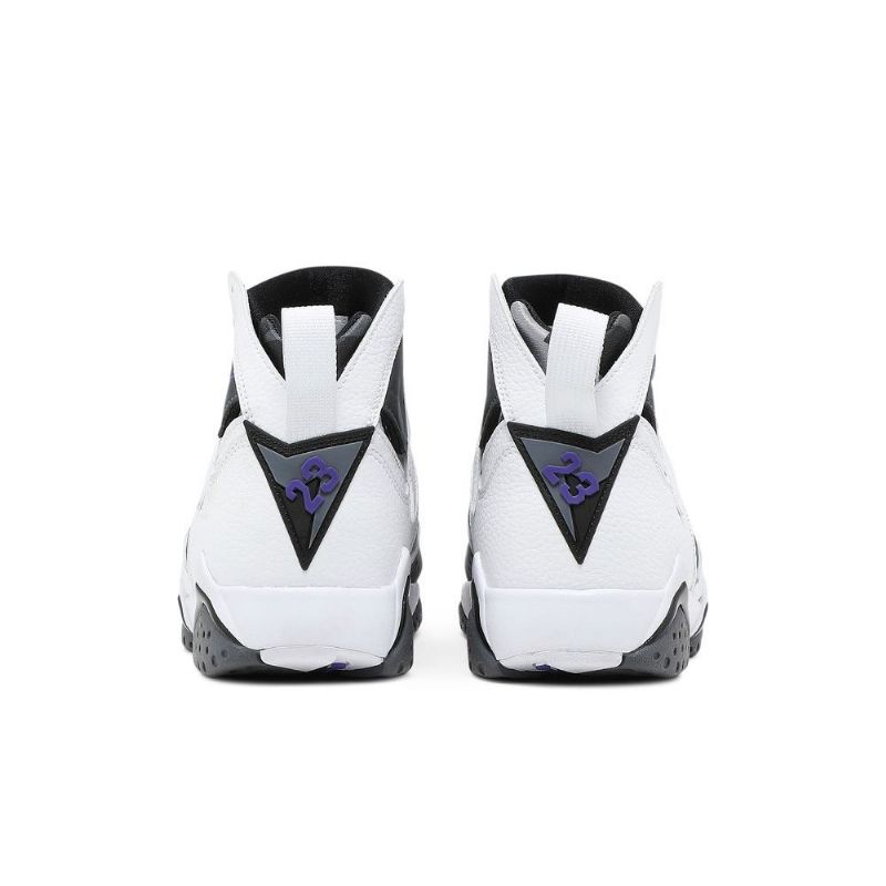 Ανδρικά Παπούτσια Air Jordan 7 Retro Άσπρο Γκρί Μωβ