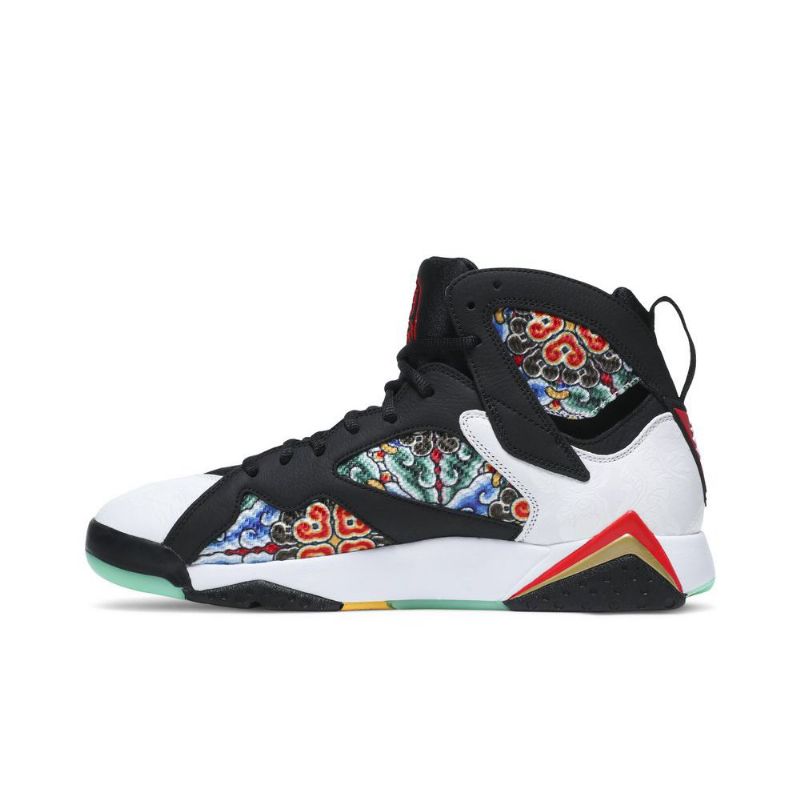 Ανδρικά Παπούτσια Air Jordan 7 Retro Άσπρο Κόκκινος Μαύρος Χρυσός