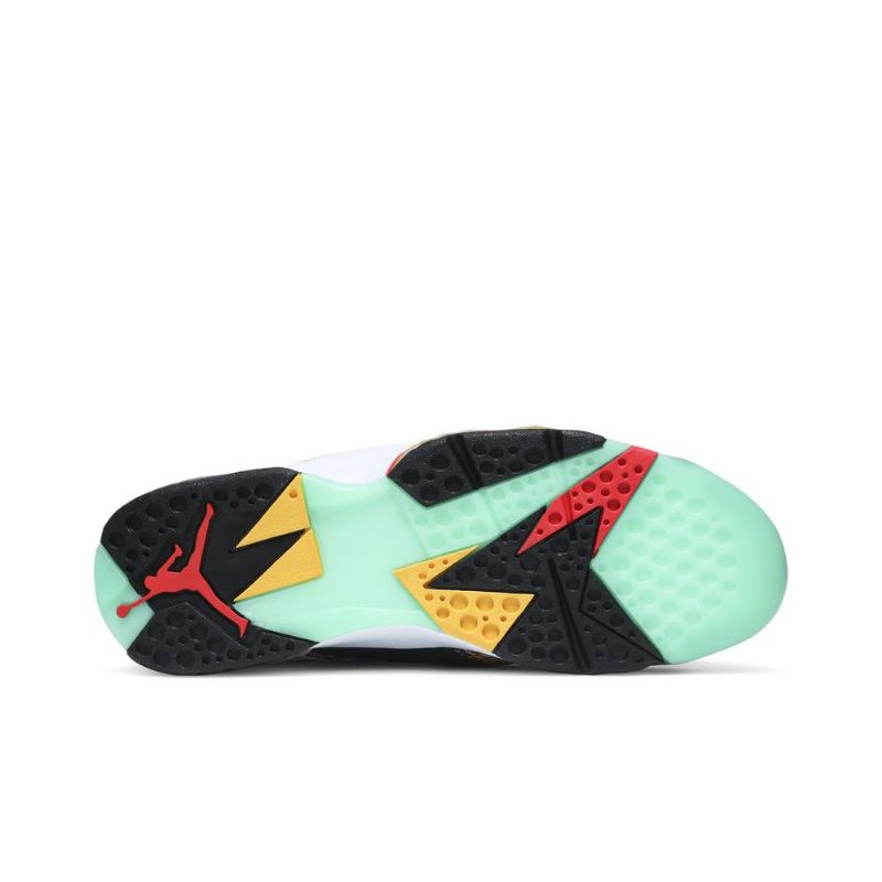 Ανδρικά Παπούτσια Air Jordan 7 Retro Άσπρο Κόκκινος Μαύρος Χρυσός