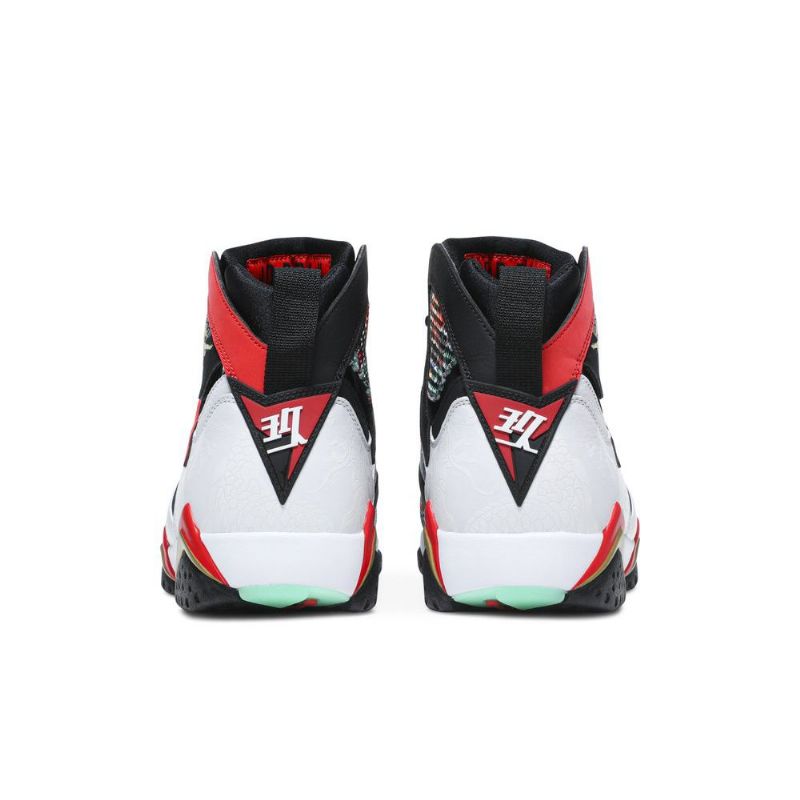 Ανδρικά Παπούτσια Air Jordan 7 Retro Άσπρο Κόκκινος Μαύρος Χρυσός