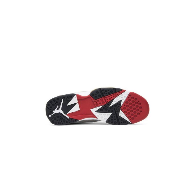 Ανδρικά Παπούτσια Air Jordan 7 Retro Άσπρο Χρυσός Σκούρο Μπλε Κόκκινος
