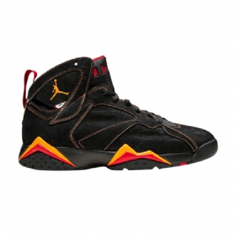 Ανδρικά Παπούτσια Air Jordan 7 Retro Μαύρος Πορτοκάλι Κόκκινος