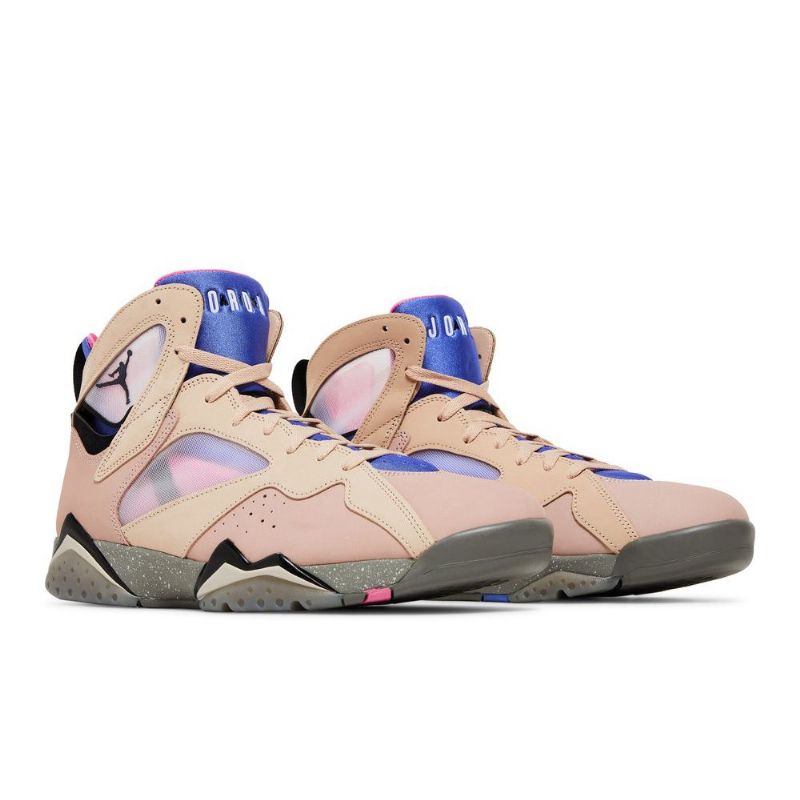 Ανδρικά Παπούτσια Air Jordan 7 Retro Se Καστανός Μωβ Ροζ Μαύρος
