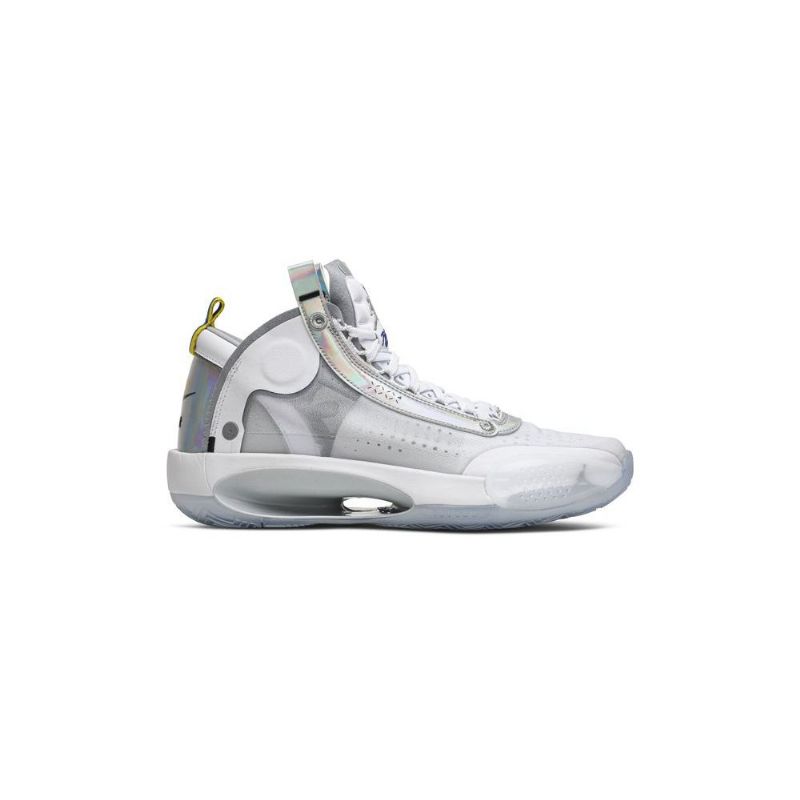 Ανδρικά Παπούτσια Air Jordan 34 Άσπρο Ασήμι