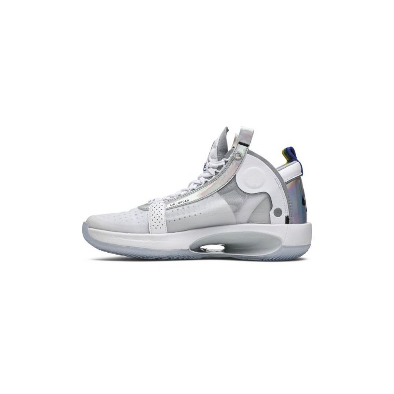 Ανδρικά Παπούτσια Air Jordan 34 Άσπρο Ασήμι