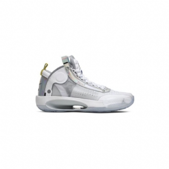 Ανδρικά Παπούτσια Air Jordan 34 Άσπρο Ασήμι