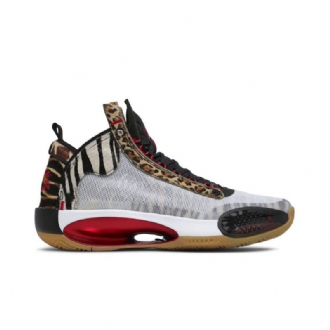 Ανδρικά Παπούτσια Air Jordan 34 Jayson Tatum Άσπρο Πολύχρωμα