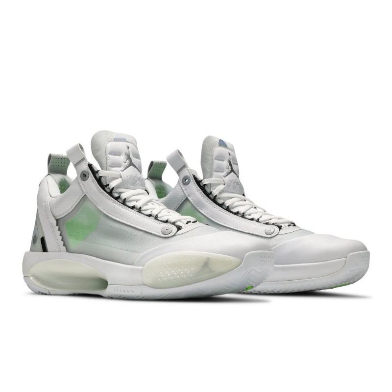 Ανδρικά Παπούτσια Air Jordan 34 Low Άσπρο Ασήμι