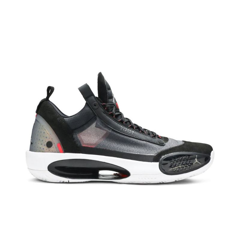 Ανδρικά Παπούτσια Air Jordan 34 Low Μαύρος Γκρί