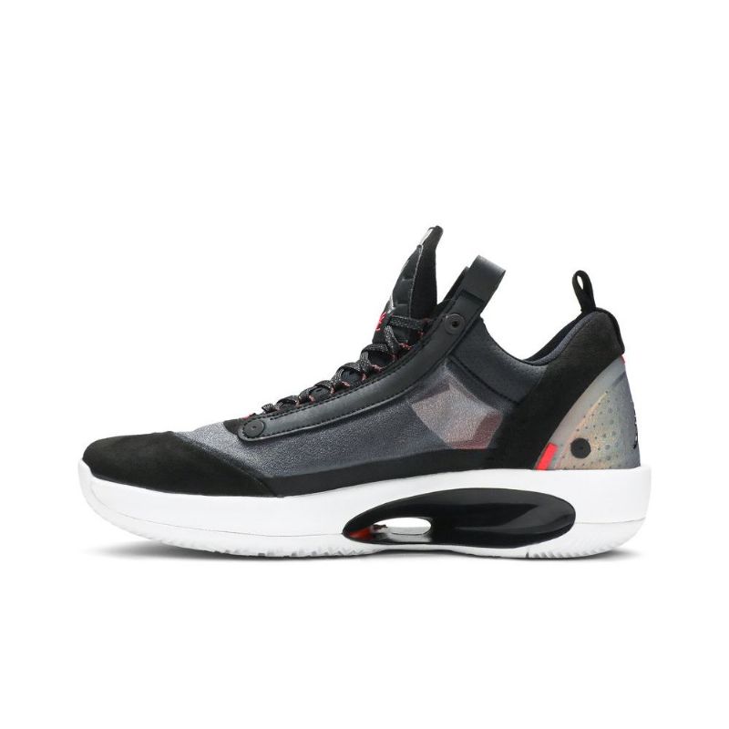 Ανδρικά Παπούτσια Air Jordan 34 Low Μαύρος Γκρί