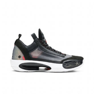 Ανδρικά Παπούτσια Air Jordan 34 Low Μαύρος Γκρί