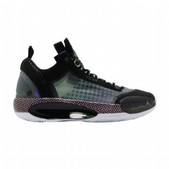 Ανδρικά Παπούτσια Air Jordan 34 Low Pd Pf Μαύρο Λευκό Πράσινο Ροζ
