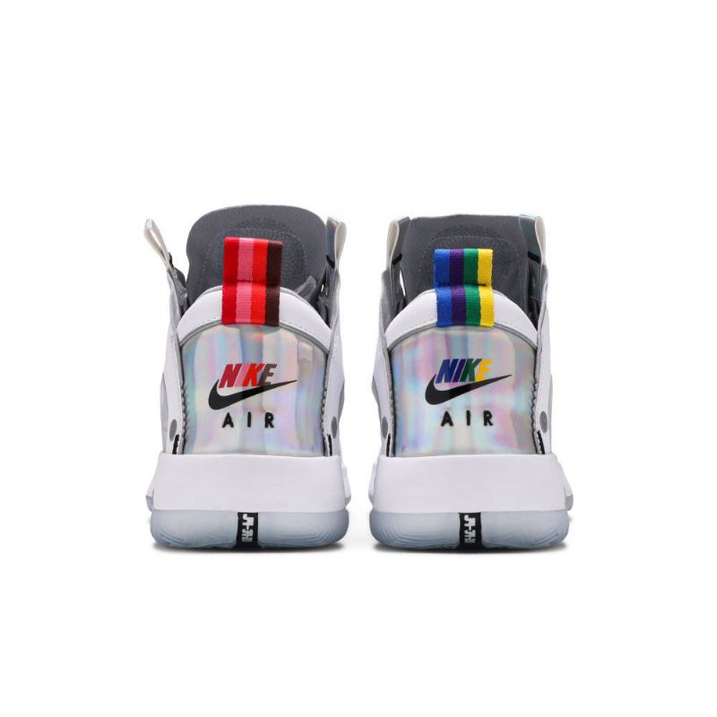 Ανδρικά Παπούτσια Air Jordan 34 Pf Άσπρο Ασήμι