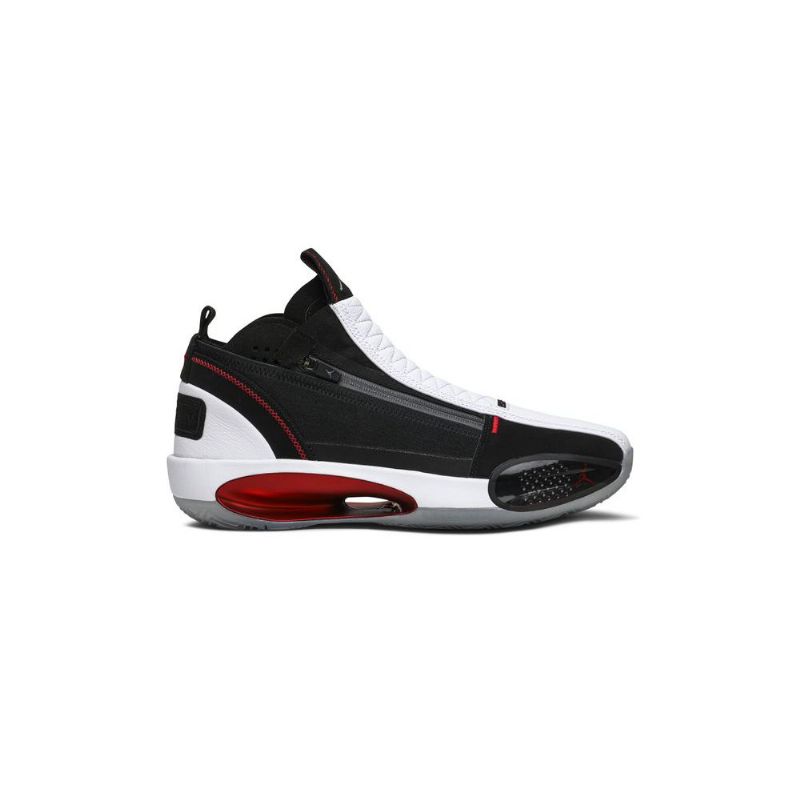 Ανδρικά Παπούτσια Air Jordan 34 Se Shroud Μαύρος Άσπρο Bordeaux