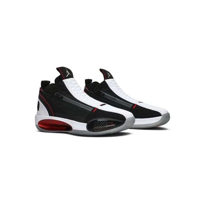 Ανδρικά Παπούτσια Air Jordan 34 Se Shroud Μαύρος Άσπρο Bordeaux
