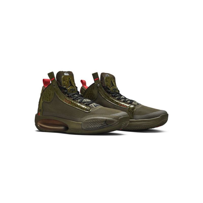 Ανδρικά Παπούτσια Air Jordan 34 Zion Williamson Καστανός Κόκκινος