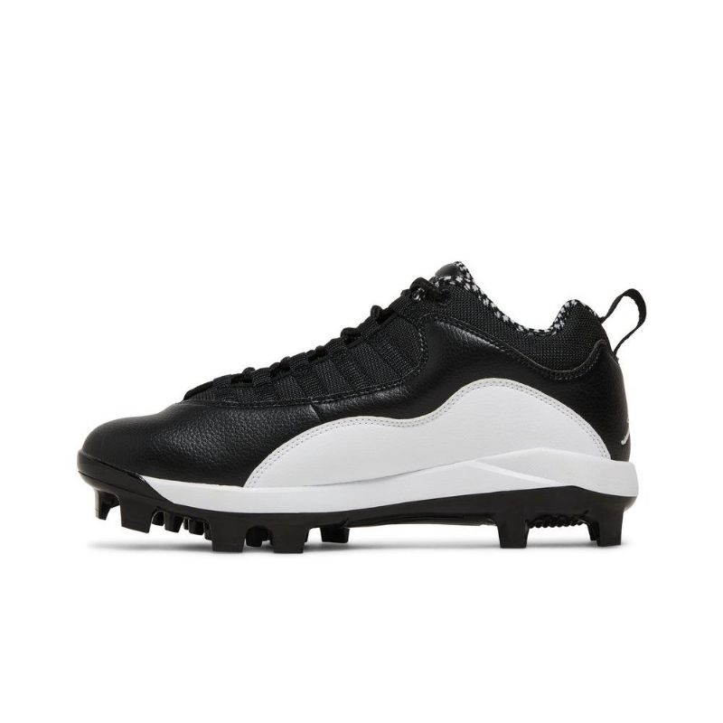 Ανδρικά Παπούτσια Air Jordan 10 Retro Mcs Low Μαύρος Άσπρο
