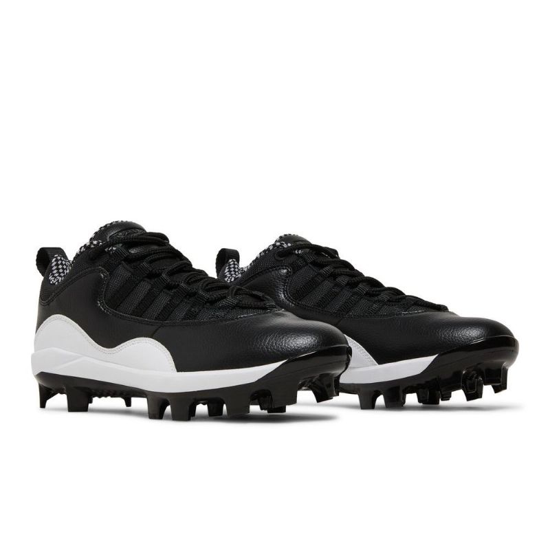 Ανδρικά Παπούτσια Air Jordan 10 Retro Mcs Low Μαύρος Άσπρο