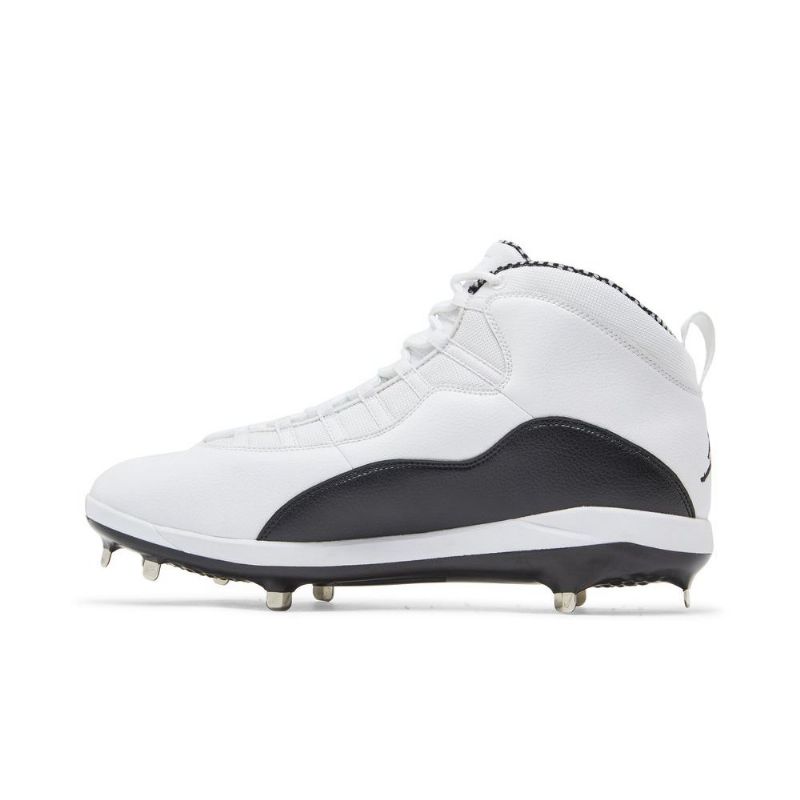 Ανδρικά Παπούτσια Air Jordan 10 Retro Metal Άσπρο Μαύρος