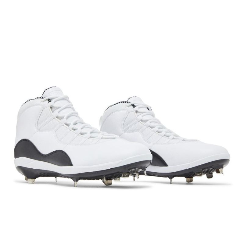 Ανδρικά Παπούτσια Air Jordan 10 Retro Metal Άσπρο Μαύρος